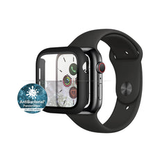 PanzerGlass Apple Watch Displayschutzfolie 4/5/6/SE 40 mm, Schwarz