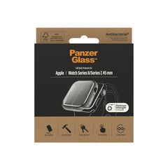 PanzerGlass Apple Watch Screenprotector 7/8/9 45MM, Transparant