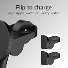 Mobilize 3In1 Charger Station Magsafe Compatible 25W Qi2.2 Black
