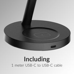 Mobilize 3In1 Charger Station Magsafe Compatible 25W Qi2.2 Black