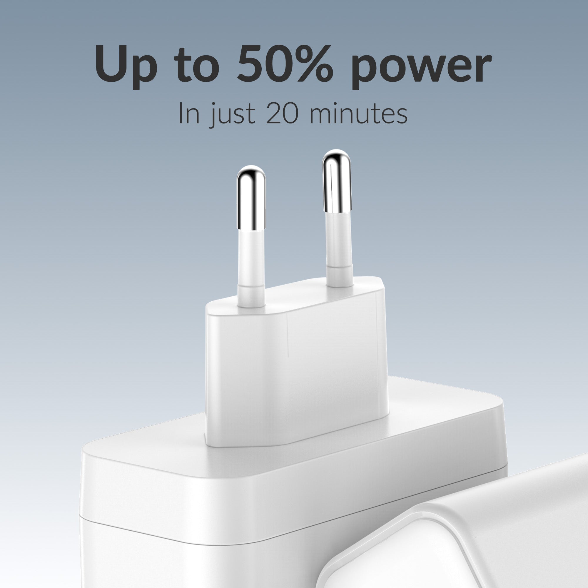 Mobilize Wall Charger 2X Usb-C + 1X Usb Gan 100W With Pd/Pps White