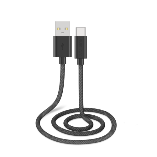 Musthavz USB-A-auf-USB-C-Kabel 0,5 Meter – Schwarz