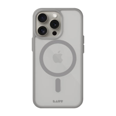 Laut Huex Protect Magsafe Hülle iPhone 15 Pro Max, Grau