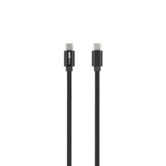 Musthavz Extra Sterke Nylon Magnetische USB-C Kabel - Zwart