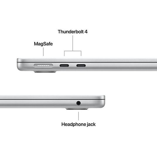 Apple MacBook Air 13 inch - M4 - 16GB - 256GB - Silver - 123TelecomShop