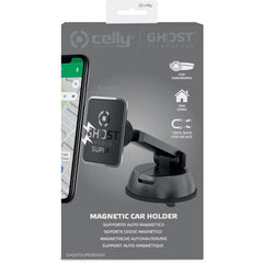 Celly GhostSuperDash Universele Magnetische Autohouder - Zwart - 123TelecomShop