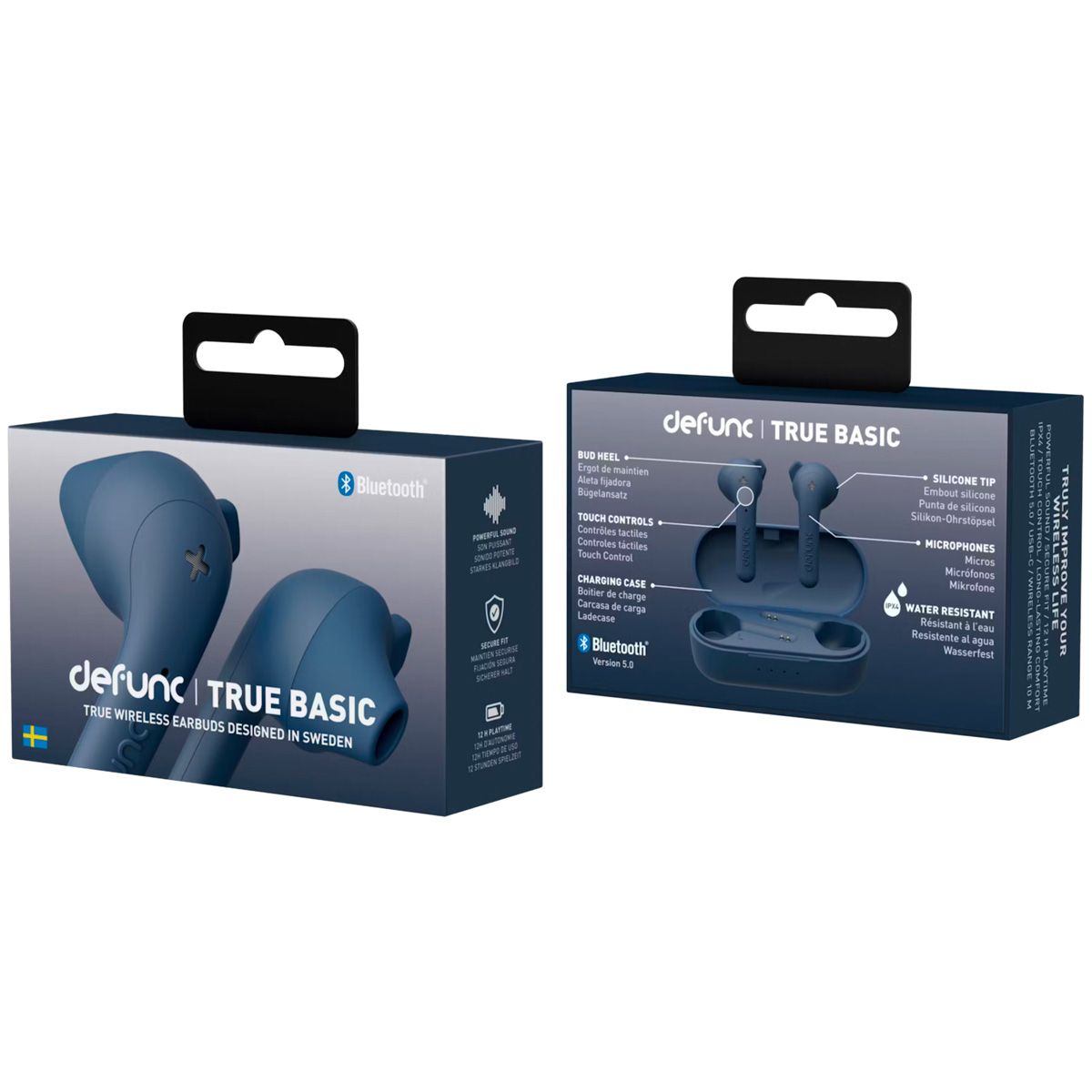 Defunc True Basic Earbuds Blauw - 123TelecomShop