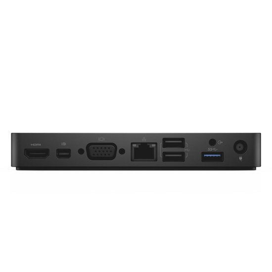 Dell WD15 Docking Station - 4K Dual Display - USB - C - 180W Adapter - HDMI, DisplayPort, VGA, Ethernet, USB 3.0 - Geschikt voor Dell en Andere Laptops - 123TelecomShop
