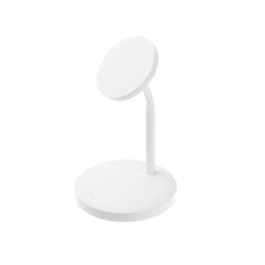 Fixed 2 - in1 Wireless Pad/Stand voor Apple - apparaten Wit - 123TelecomShop