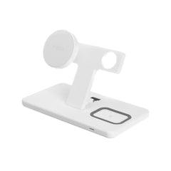 Fixed 3 - in1 Wireless Pad/Stand voor Apple - apparaten Wit - 123TelecomShop