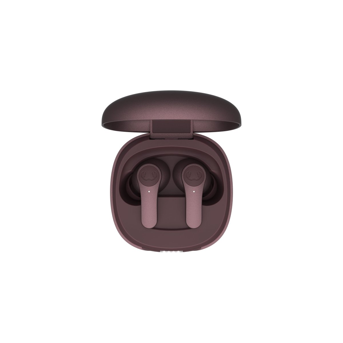 Fresh 'n Rebel Twins Rise - Draadloze Oordopjes - Noise Cancelling - Draadloos opladen - Deep Mauve - 123TelecomShop