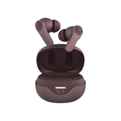 Fresh 'n Rebel Twins Rise - Draadloze Oordopjes - Noise Cancelling - Draadloos opladen - Deep Mauve - 123TelecomShop