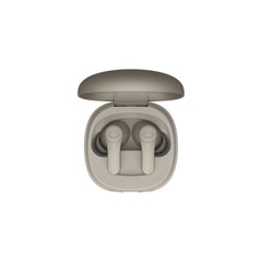 Fresh 'n Rebel Twins Rise - Draadloze Oordopjes - Noise Cancelling - Draadloos opladen - Silky Sand - 123TelecomShop