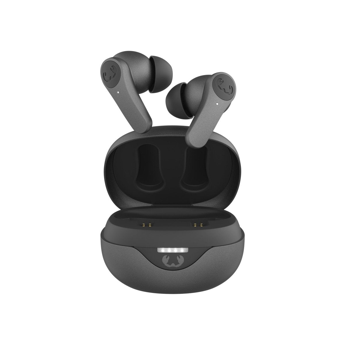 Fresh 'n Rebel Twins Rise - Draadloze Oordopjes - Noise Cancelling - Draadloos opladen - Storm Grey - 123TelecomShop