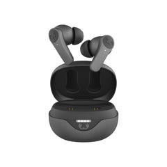 Fresh 'n Rebel Twins Rise - Draadloze Oordopjes - Noise Cancelling - Draadloos opladen - Storm Grey - 123TelecomShop