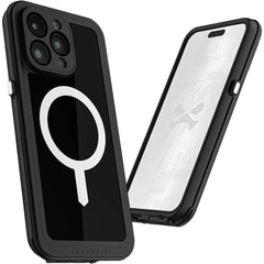 Ghostek Nautical Slim Waterproof Magsafe Case Apple Iphone 15 Pro Max Black - 123TelecomShop