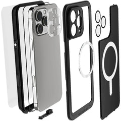 Ghostek Nautical Slim Waterproof Magsafe Case Apple Iphone 16 Pro Max Black - 123TelecomShop
