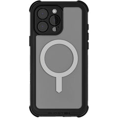 Ghostek Nautical Waterproof Magsafe Case + Belt Swivel Holster Apple Iphone 16 Pro Max Clear - 123TelecomShop
