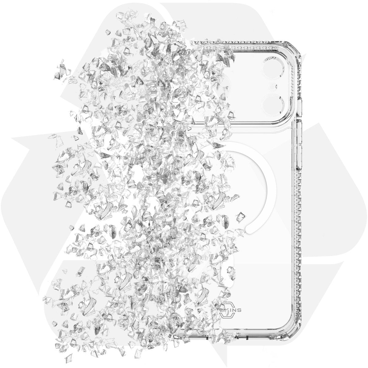 Itskins Level 2 Hybridmagclear_R For Apple Iphone 17 Pro Max Transparent - 123TelecomShop