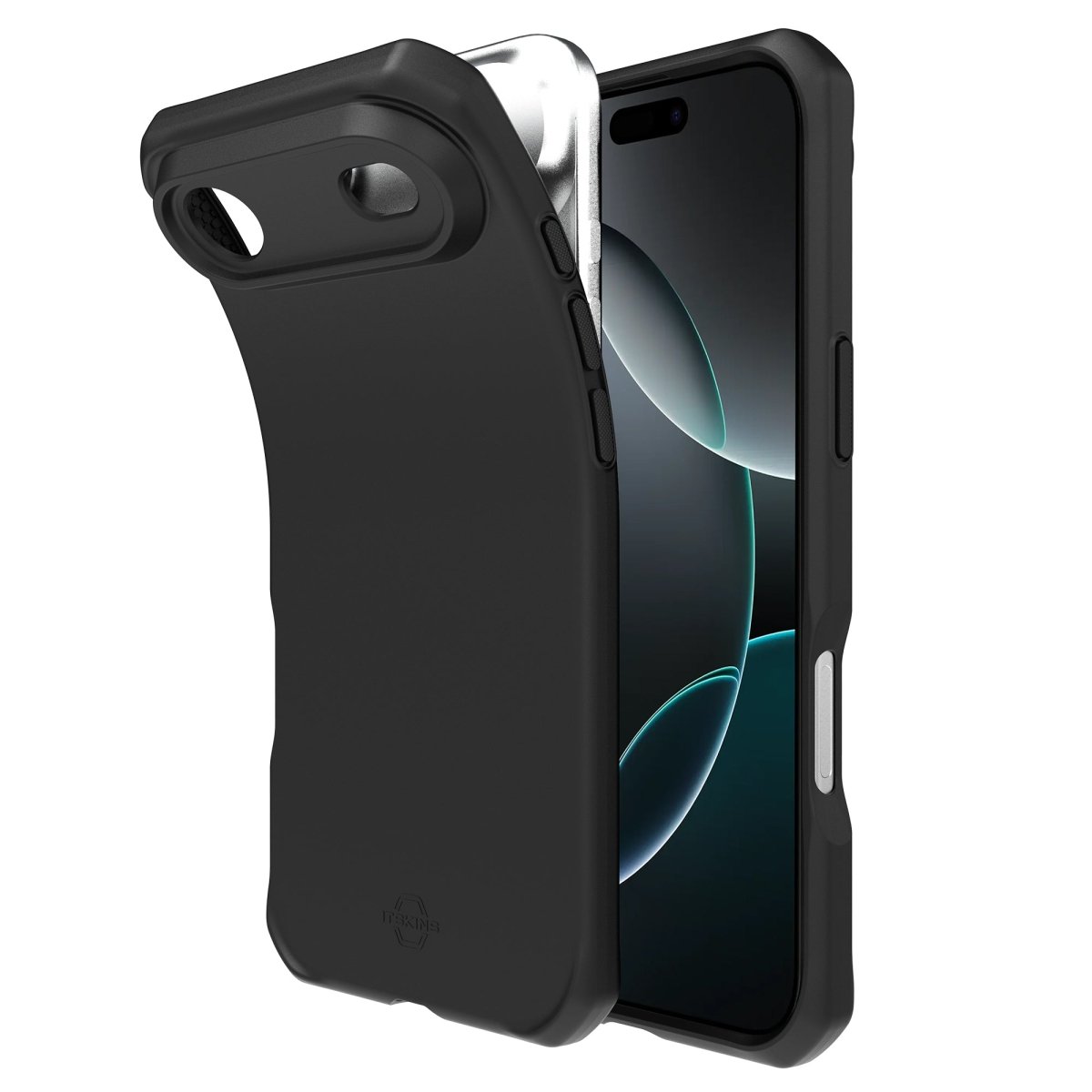 Itskins Level 3 Spectrumsilk_R For Apple Iphone 17 Air Black - 123TelecomShop