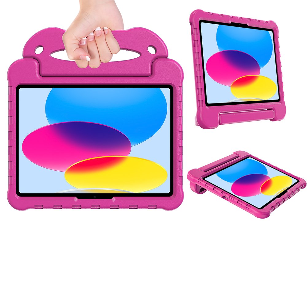 Just in Case Apple iPad 10.9 (2022) Kids Case Roze - 123TelecomShop