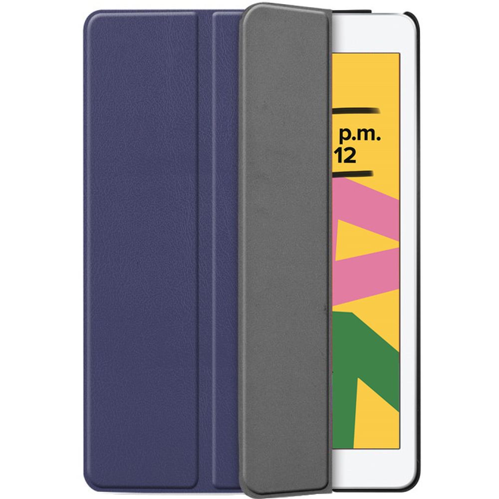 Just in Case iPad 2019/2020/2021 10.2 - Smart Tri - Fold Case - Blauw - 123TelecomShop