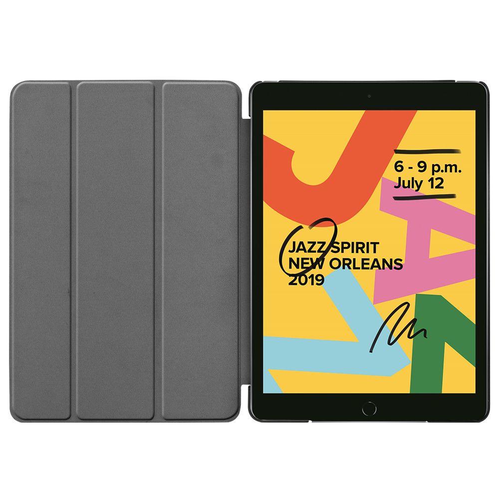 Just in Case iPad 2019/2020/2021 10.2 - Smart Tri - Fold Case - Groen - 123TelecomShop