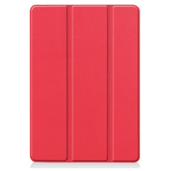 Just in Case iPad 2019/2020/2021 10.2 - Smart Tri - Fold Case - Rood - 123TelecomShop