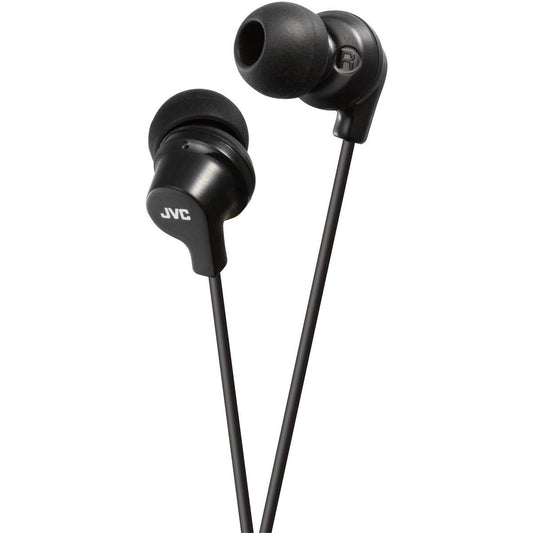 Jvc Ha - Fx10 - B Jvc Colourful Inner Ear Headphone Black - 123TelecomShop