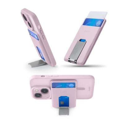 LAUT MagSafe Wallet - Roze - 123TelecomShop