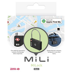 MiLi MiLock Smart Koffer Slot - Zwart - 123TelecomShop