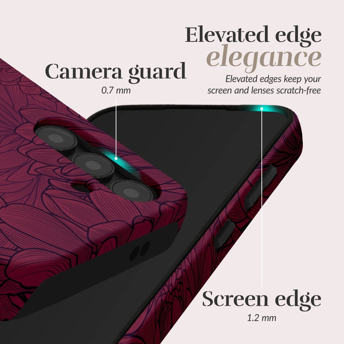Mio By Mobilize Mio Berry Blooms Magsafe Compatible For Samsung S25 Edge 5G - 123TelecomShop