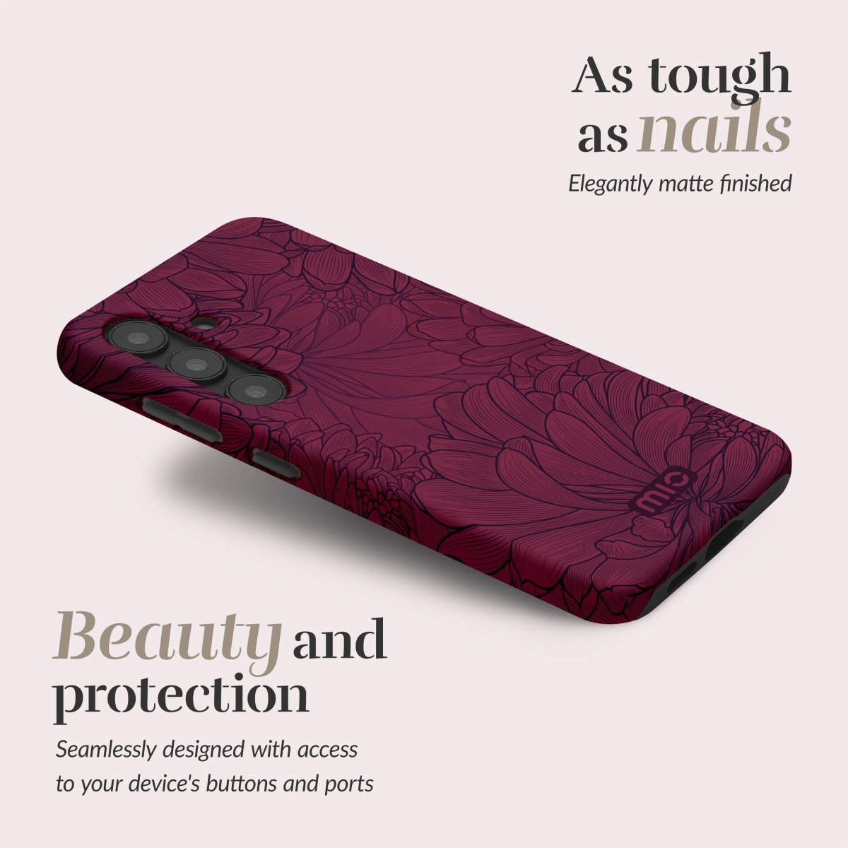 Mio By Mobilize Mio Berry Blooms Magsafe Compatible For Samsung S25 Ultra 5G - 123TelecomShop