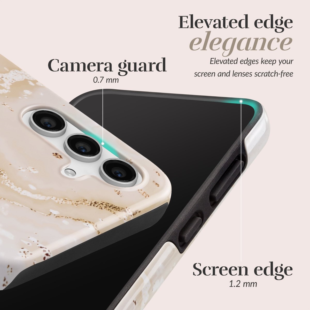 Mio By Mobilize Mio Gold Marble Magsafe Compatible For Samsung S26 Ultra 5G - 123TelecomShop