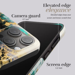 Mio By Mobilize Mio Green Marble Magsafe Compatible For Iphone 16 Pro - 123TelecomShop