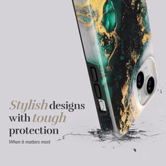 Mio By Mobilize Mio Green Marble Magsafe Compatible For Iphone 16 Pro - 123TelecomShop
