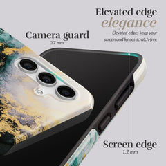 Mio By Mobilize Mio Green Marble Magsafe Compatible For Samsung S25 Edge 5G - 123TelecomShop