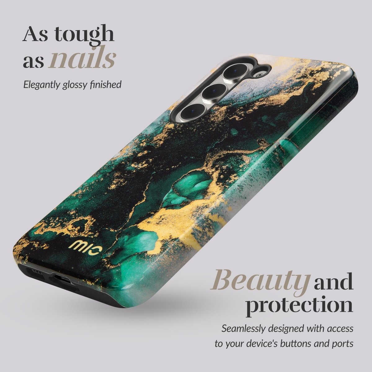 Mio By Mobilize Mio Green Marble Magsafe Compatible For Samsung S26 Ultra 5G - 123TelecomShop