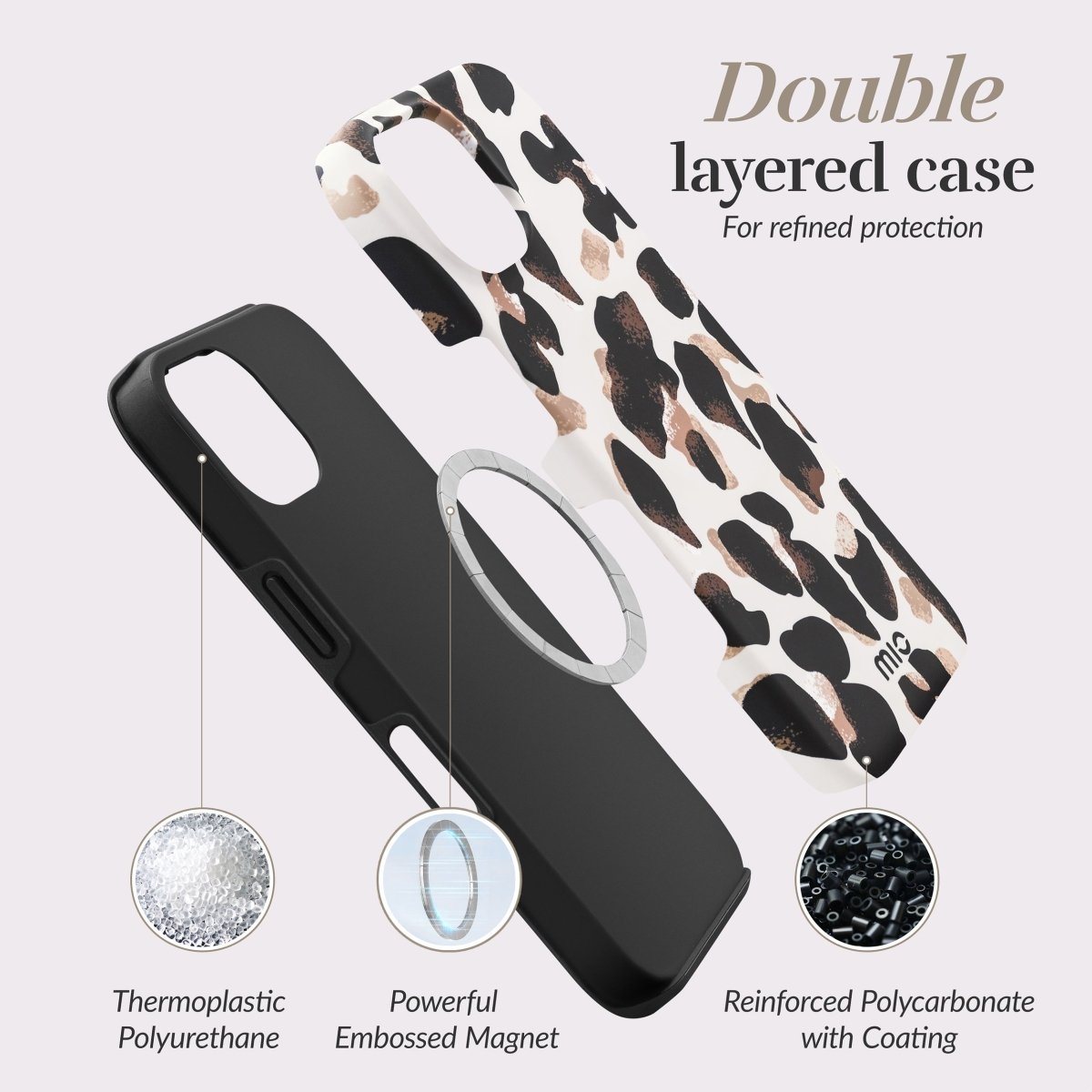 Mio By Mobilize Mio Leopard Magsafe Compatible For Iphone 16 - 123TelecomShop