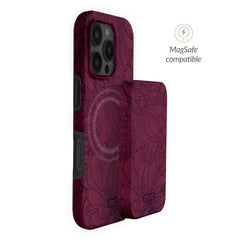 Mio By Mobilize Mio Powerbank 5000Mah With Double Sided Magsafe Compatibility Berry Blooms - Matt - 123TelecomShop