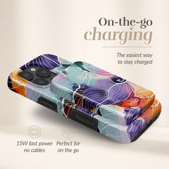 Mio By Mobilize Mio Powerbank 5000Mah With Double Sided Magsafe Compatibility Flowers - Glossy - 123TelecomShop