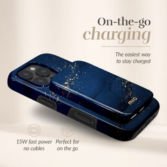 Mio By Mobilize Mio Powerbank 5000Mah With Double Sided Magsafe Compatibility Midnight Sparkle - Glossy - 123TelecomShop