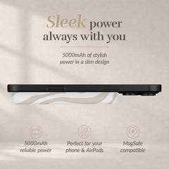 Mio By Mobilize Mio Powerbank 5000Mah With Double Sided Magsafe Compatibility Sandy Zebra - Matt - 123TelecomShop
