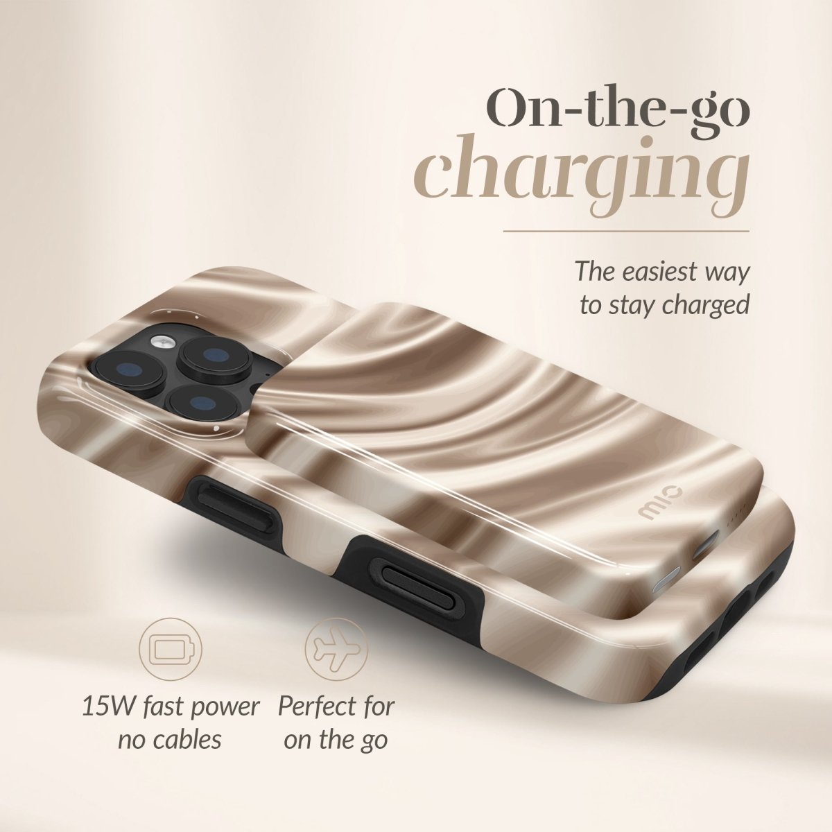 Mio By Mobilize Mio Powerbank 5000Mah With Double Sided Magsafe Compatibility Silky Dreams - Glossy - 123TelecomShop