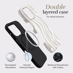 Mio By Mobilize Mio Sandy Zebra Magsafe Compatible For Iphone 17 Pro Max - 123TelecomShop
