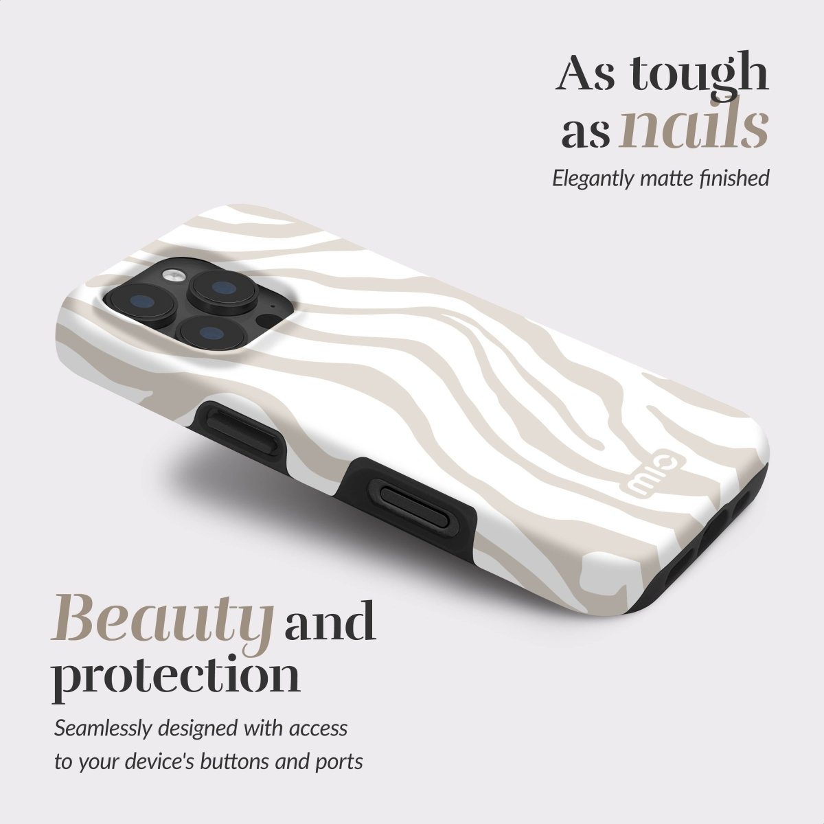 Mio By Mobilize Mio Sandy Zebra Magsafe Compatible For Iphone 17 Pro Max - 123TelecomShop