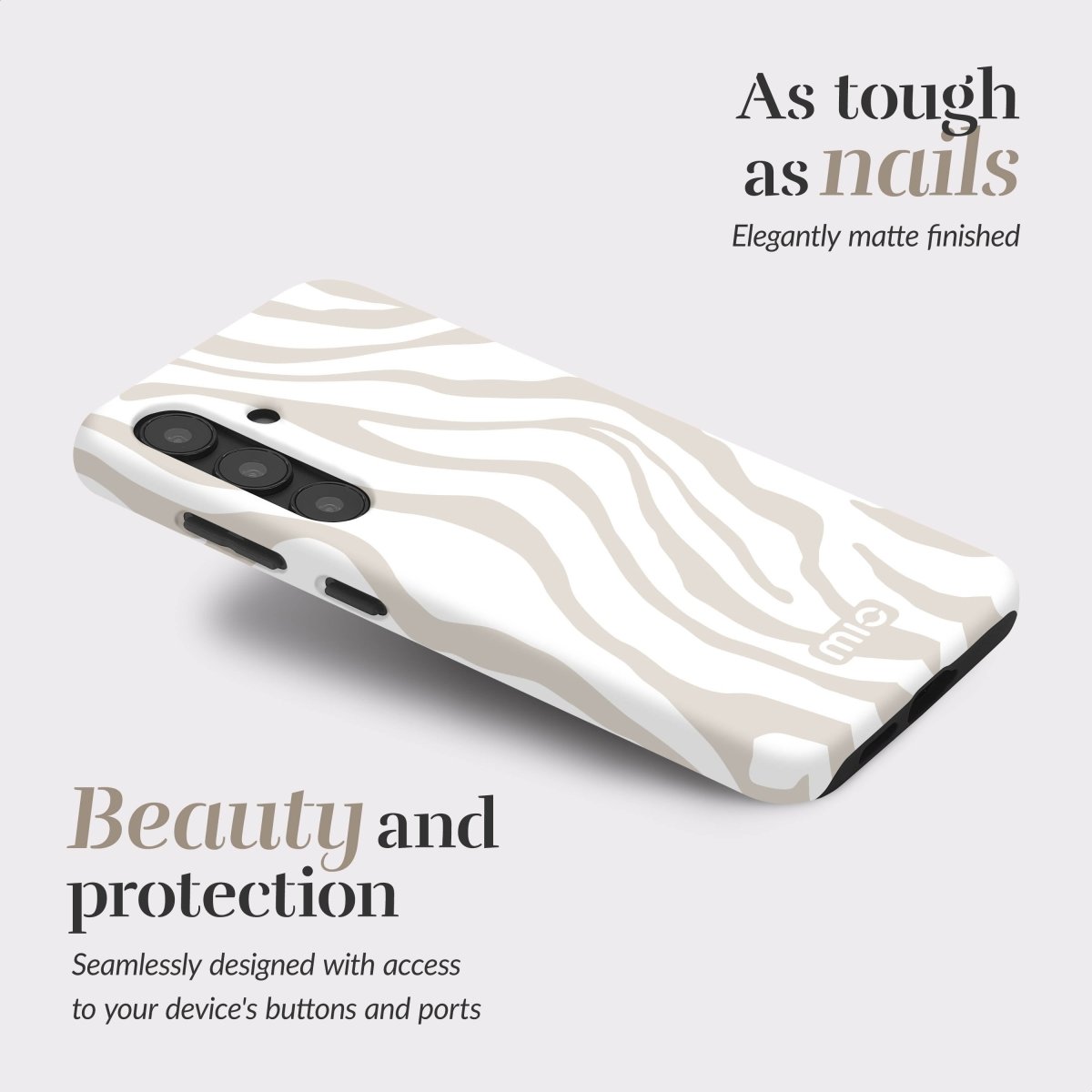 Mio By Mobilize Mio Sandy Zebra Magsafe Compatible For Samsung S25 Edge 5G - 123TelecomShop