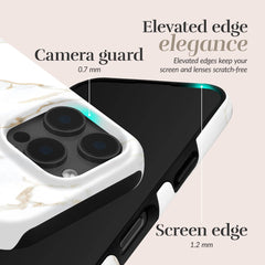Mio By Mobilize Mio White Marble Magsafe Compatible For Iphone 17 Pro Max - 123TelecomShop