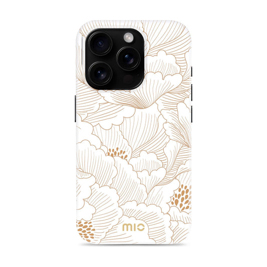 Mio By Mobilize Mio White Roses Magsafe Compatible For Iphone 16 Pro - 123TelecomShop