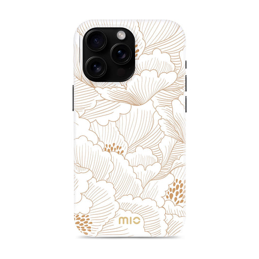 Mio By Mobilize Mio White Roses Magsafe Compatible For Iphone 16 Pro Max - 123TelecomShop